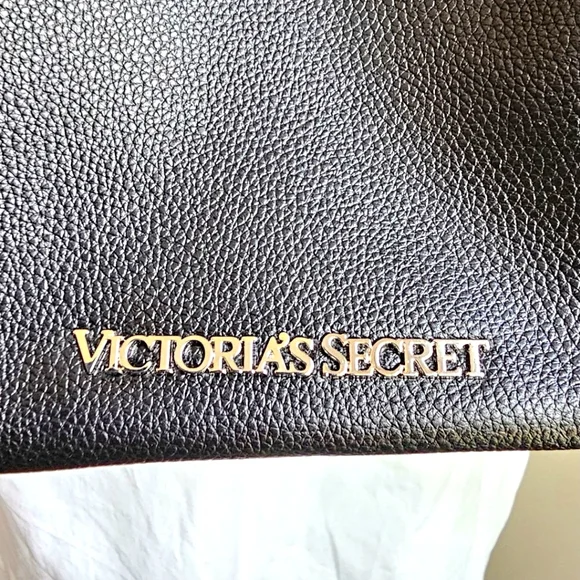 Victoria's Secret Black Vegan Leather Fringe Backpack Handbag Shoulder Bag NWT - Picture 13 of 15